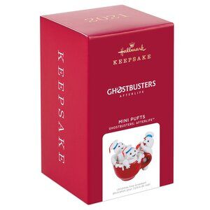 New! Ghostbusters Stay Puft Marshmallows Hallmark Keepsake Christmas Ornament